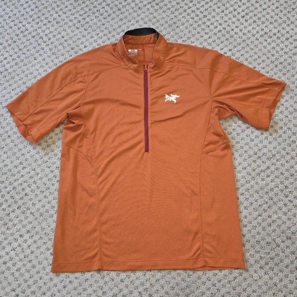 Arc'teryx quarter zip short sleeve